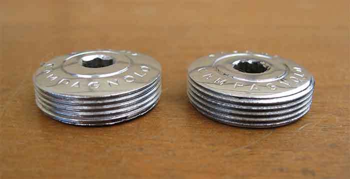 Campagnolo - Tappi / Embouts De Guidon - Vintage Acier - Occasion