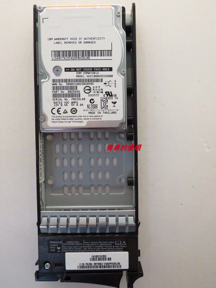 3204 85Y5863 IBM 00L4520 450GB 2.5'' 10K 6Gbs SAS Storwize V7000 Hard Drive HDD - Image 3 of 4
