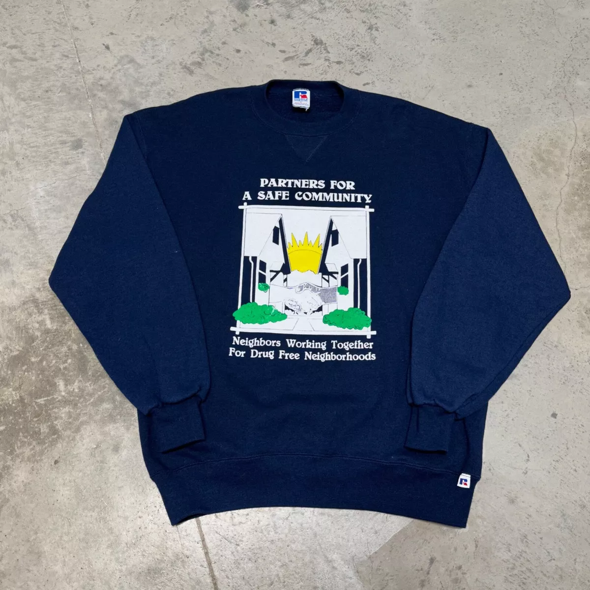 NEIGHBORHOOD RUSSELL ATHLETIC SWEATSHIRT-