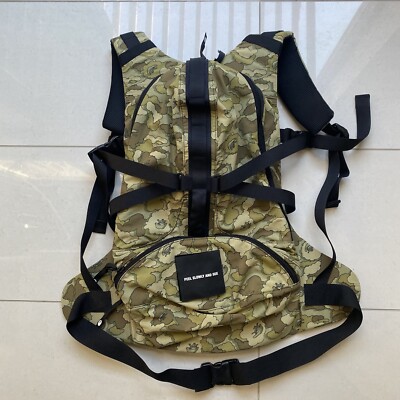 Bape backpack !rare! Bape Baby Milo A Bathing Ape Check Sherpa Backpack Rare | eBay main image 2