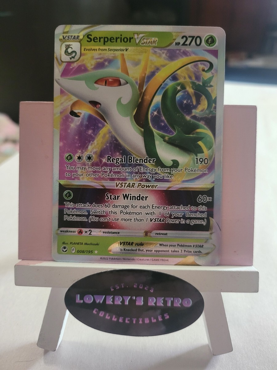serperior vstar pokemon card price S11a] 092/068〈UR〉 Silver Tempest Singles Serperior VSTAR full art from