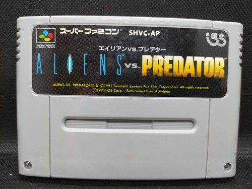 Aliens Vs Predator - Super Famicom Nintendo SFC JP - SHVC-AP - Foto 10 di 18