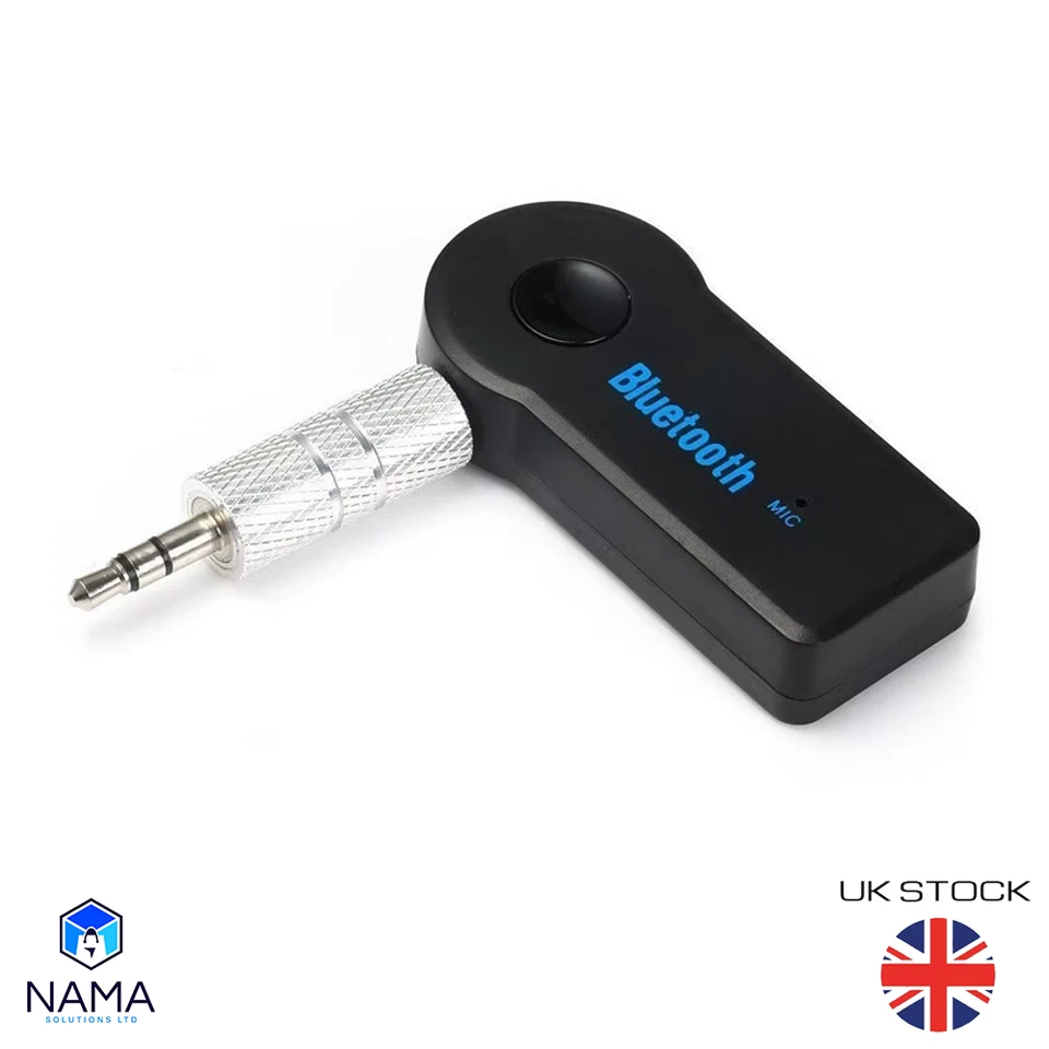 AUX Bluetooth Receiver Wireless Car Transmitter Adapter 3.5MM Audio Stereo Music - Image 3 of 4
