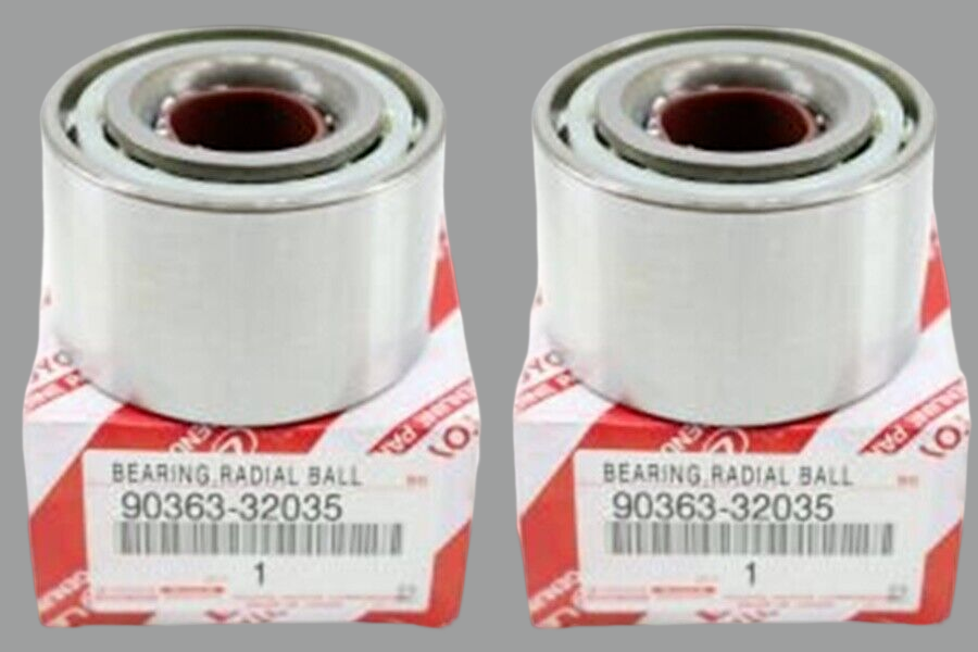 Lexus IS300 Genuine Front Wheel Hub Bearing Parts 9036332035 x2 Silver