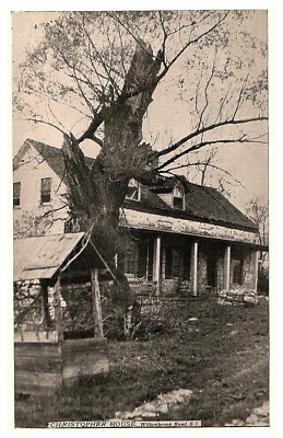 Christopher House Willowbrook Road Staten Island S.I. RPPC Postkarte (unbenutzt)