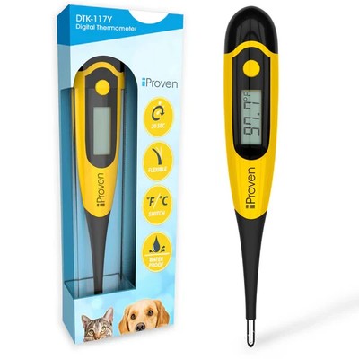 iProven DT-K117Y Pet Thermometer for Accurate Fever Detection For Cats and Dogs