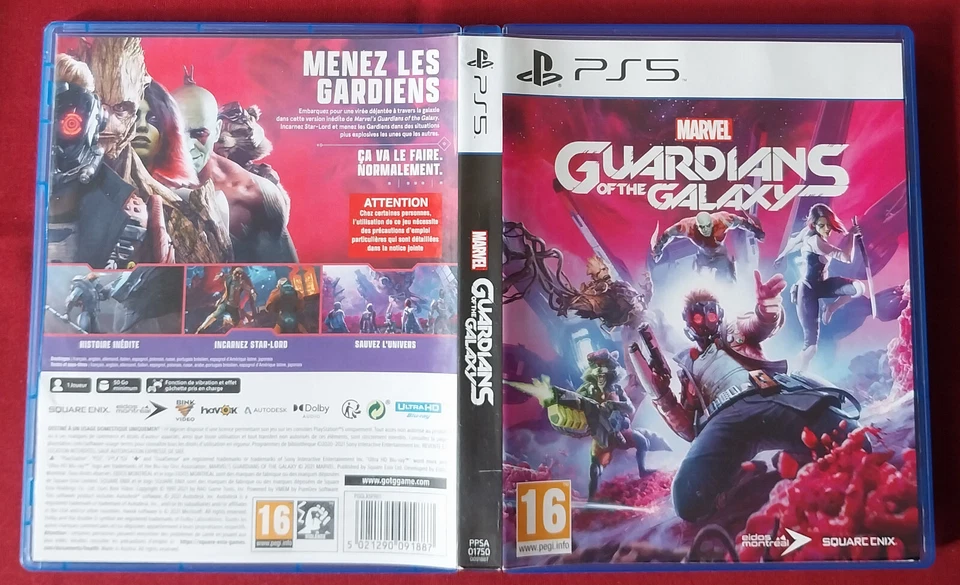 Marvel's Guardians of the Galaxy (Sony PlayStation 5, 2021), photo 1 sur 2