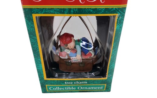 Bolso de Letras de Navidad Dormir Elfo Adorno Árbol Hogar Borde De Colección - Imagen 2 de 3