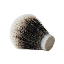 Two Band Badger Shaving Knot 2065mm Brush Head Mens Beard Grooming Tool
