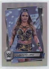 2025 Topps Chrome WWE Refractor Elektra Lopez #95 0s2