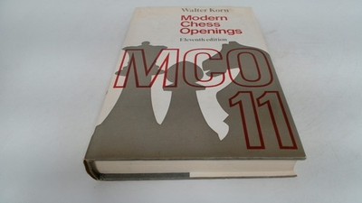 			Modern Chess Openings, Walter Korn, Pitman Publishing, 1973, Hard		