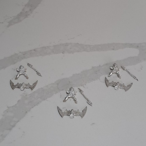 Warhammer 40k-Dark Eldar Drukhari X3 HELLIONS-Metal Unpainted/ Unmade FAST P&P - Picture 2 of 8