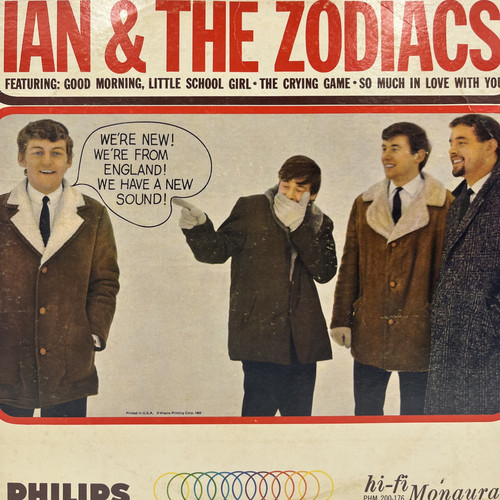 Ian & The Zodiacs – Ian & The Zodiacs LP 1965 VG+/VG+ 1st Press Mono! Rock Blues - Picture 1 of 10