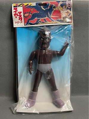 Marusan Popo Africa Sofubi Villain Wrestler Tiger Mask