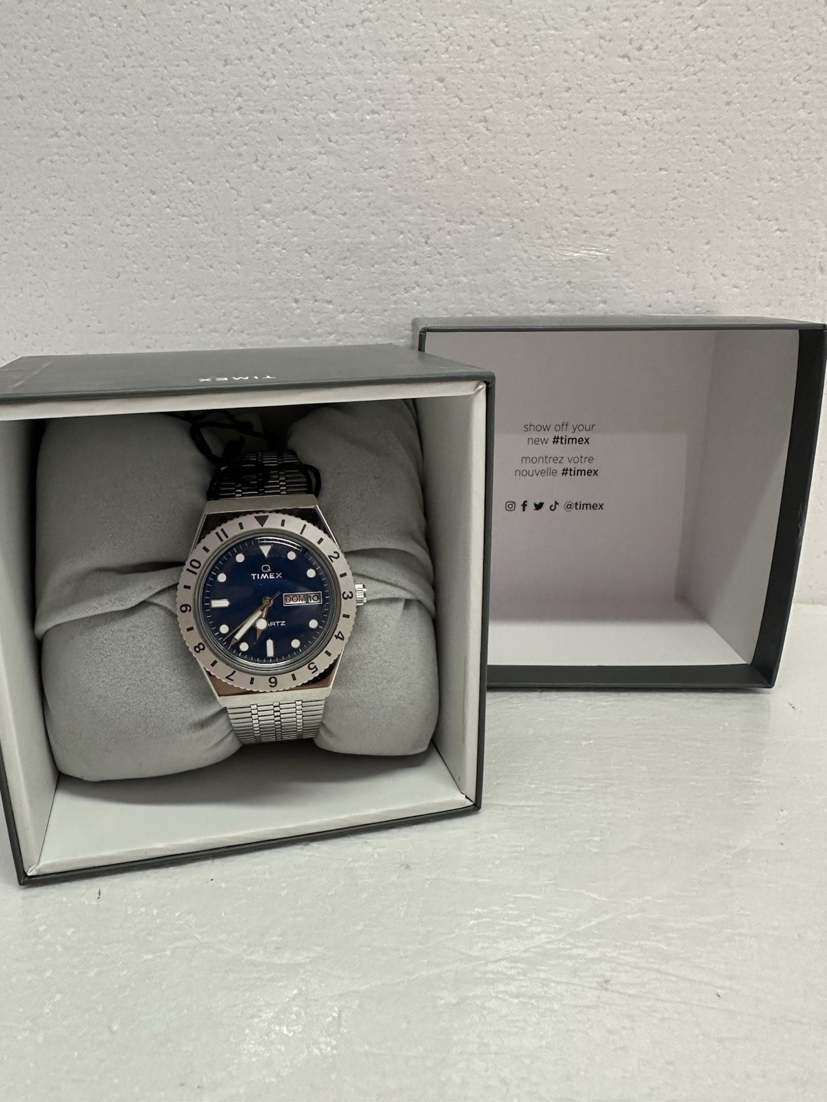 🔥 Timex Tw2U95500Vq Reissue 36Mm Blue Dial Stainless Steel Unisex Watch Quar...