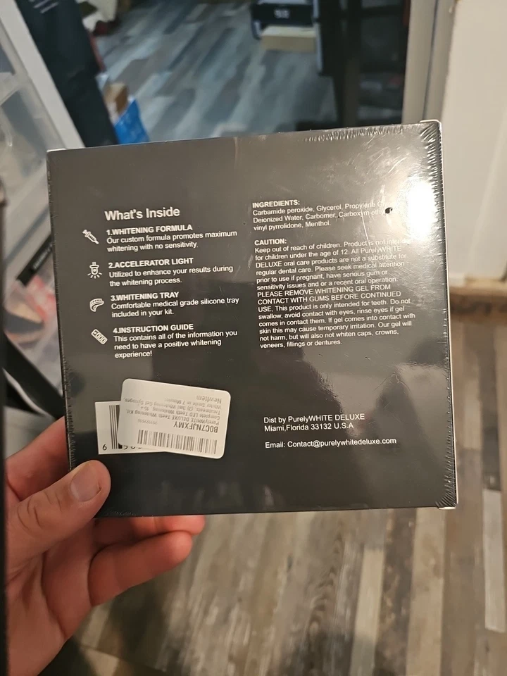 Kit Blanqueamiento Diente PurelyWhite Deluxe 12 Tonos Blanco +15 Tratamientos Blanco Foto 2 de 3