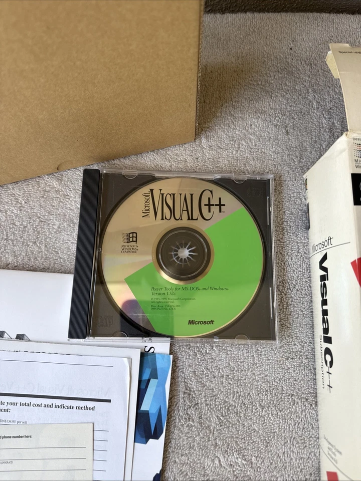Microsoft Visual C++ Version 1.52 Power Tools for MS-DOS & Windows - Image 2 of 4