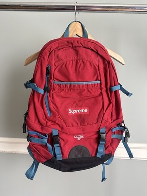 新品 Supreme 10ss Backpack GUIDE28 Red 赤 Supreme Leather Backpack (FW23) - $298