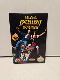 Bill & Ted's Excellent Video Game Adventure Nintendo NES Complete in Box CIB