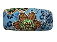 VERA BRADLEY READING GLASSES OR EYEGLASSES CASE BALI LAGOON NEW