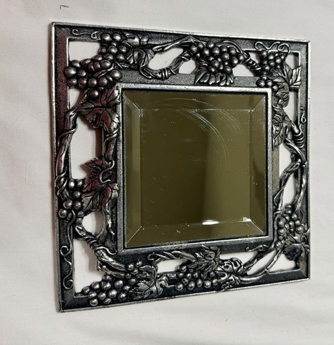 Carson Statesmetal Pewter Mirror Wall Decor  7 3/8”