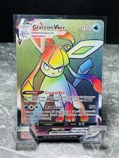 Glaceon Vmax Rainbow 208/203 Evolving Skies Pokemon TCG English on eBay