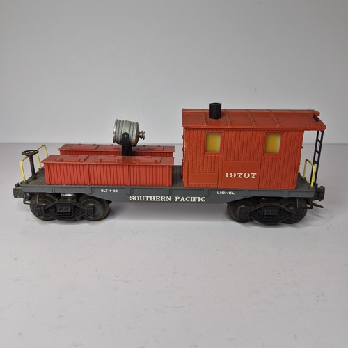 Lionel #19707 calibre O Southern Pacific reflector caboose SOLO PIEZAS sin luces | Zustand: For parts or not working