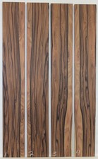 Bolivian rosewood / pau ferro fingerboard blank. Special grade sold individually