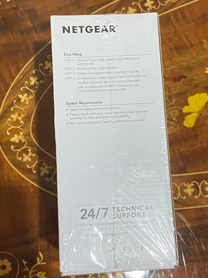 Netgear CM500 High Speed Cable Modem DOCSIS 3.0 Xfinity Cox Spectrum Comcast Nib - Image 4 of 4