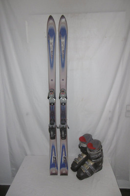 TECNO  '' CARVE 8.5 '' SKI JUNIOR ALLROUND CARVER 150 CM + SKISCHUHE GR: 41 IM SET