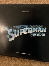 Superman The Movie Original Sound Track 2 Lp Vinyl Gatefold Record Near Mint