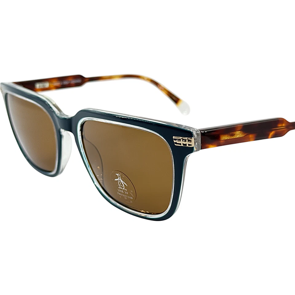 Gafas de sol polarizadas de plástico para hombre Penguin The Suspender 2.0 descoloridas DN Denim 55-20 Foto 2 de 4