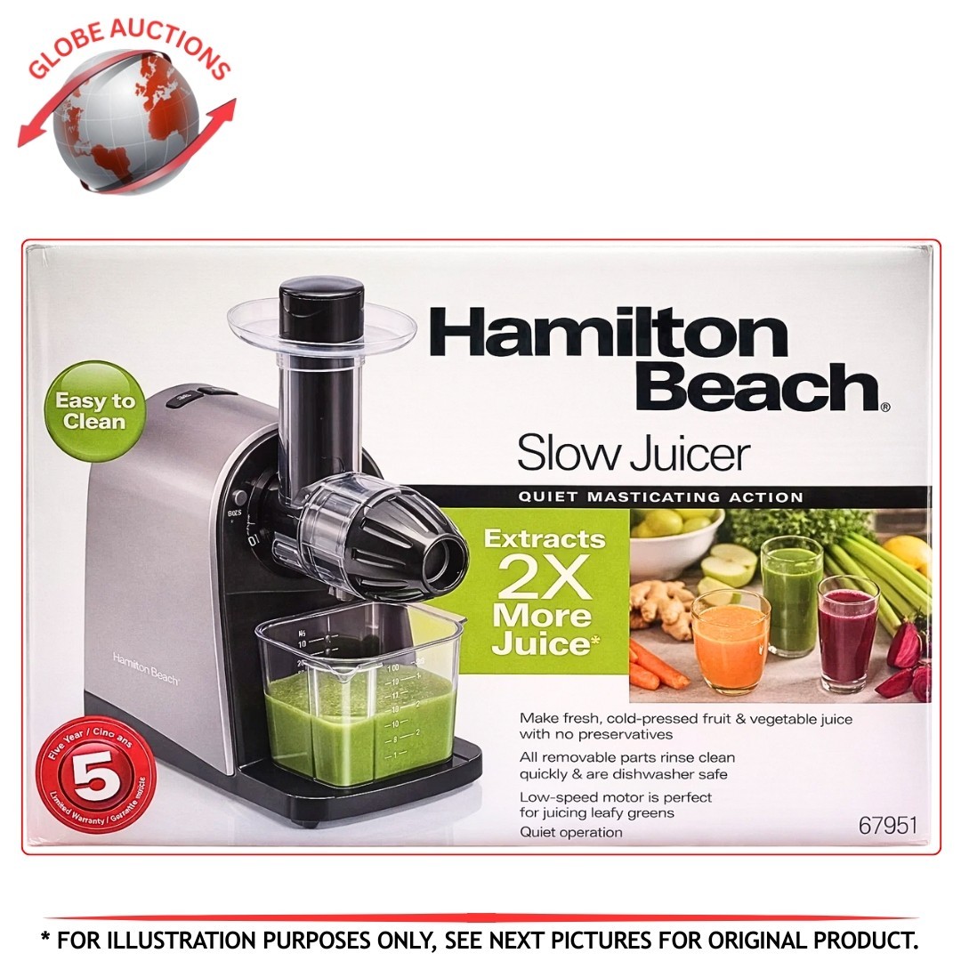 Hamilton Beach Masticating Slow Juicer (67951)