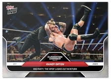 2025 Topps NOW Randy Orton Card # 24 WWE Elimination Chamber