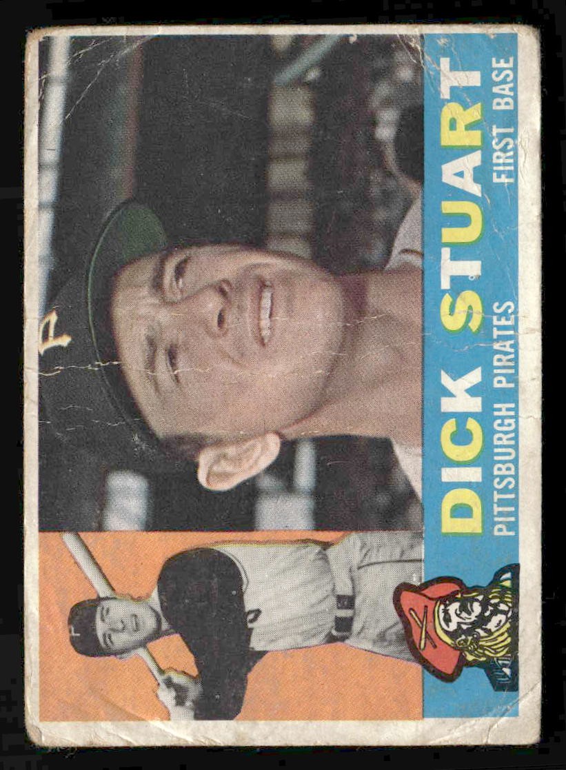 1960 Topps #402b Dick Stuart
