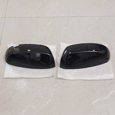 For 2007-2012 13 Chevy Silverado Gmc Sierra Gloss Black Side Mirror Cover Cap 