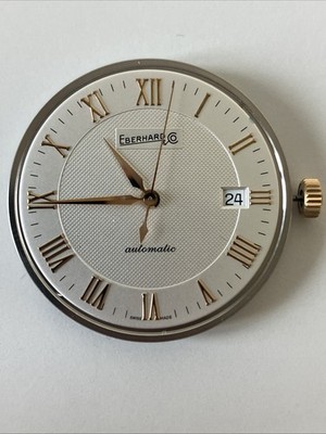 Eberhard Original Dial Movement, Crown And Strap