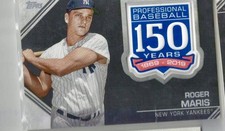 2019 Topps - 150th Anniversary Commemorative Patch Roger Maris #AMP-RM