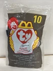 Vintage RARE 1998 McDonald's Ty Beanie Baby #10 Zip