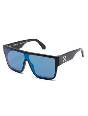OFF WHITE Syracuse Sonnenbrille Unisex schwarz/blau (One Size) *REFBR5