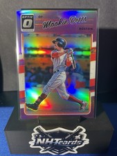 Mookie Betts 2017 Panini Donruss Optic Holo Purple #77 Red Sox