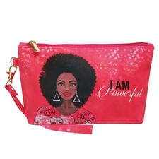 Wristlet Makeup Pouch I Am Powerful