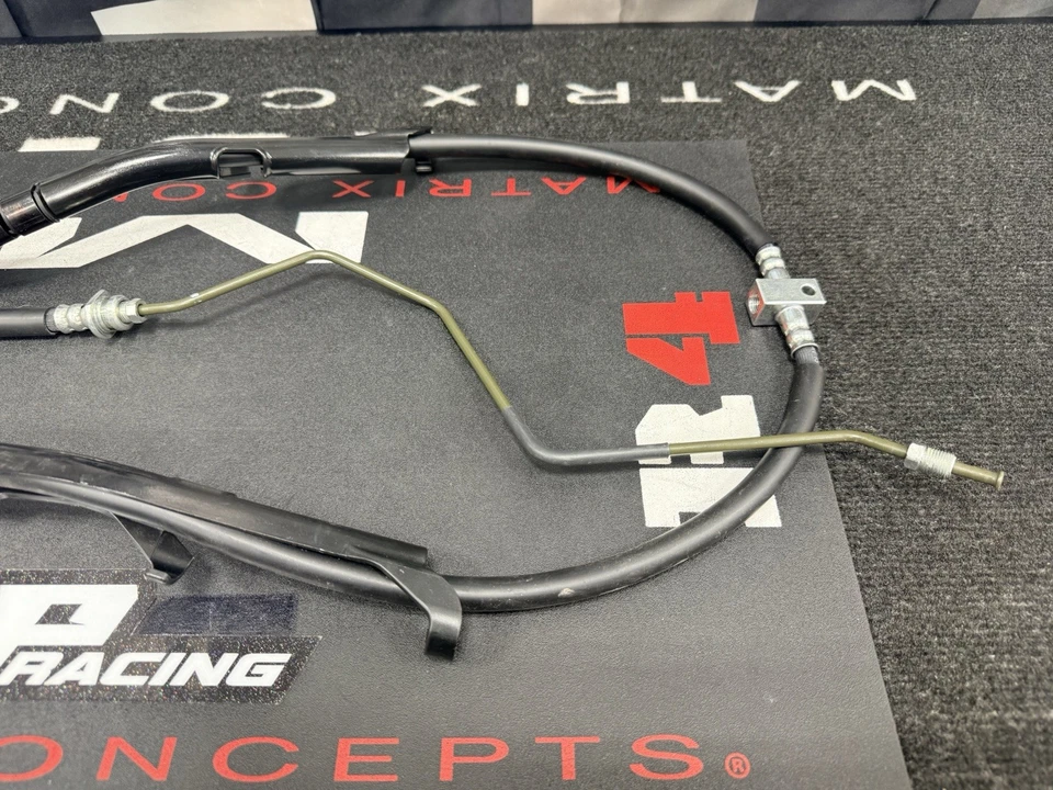 НОВЫЙ! 2025 YAMAHA YFZ450R OEM ПЕРЕДНИЕ ТОРМОЗНЫЕ МАГИСТРАЛИ С ДЕРЖАТЕЛЯМИ! 1TD-F5873-01-00 - Изображение 3 из 4