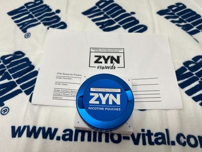 New Metal ZYN Can NEW AUTHENTIC ICETOOL Collectible, Empty Navy Can