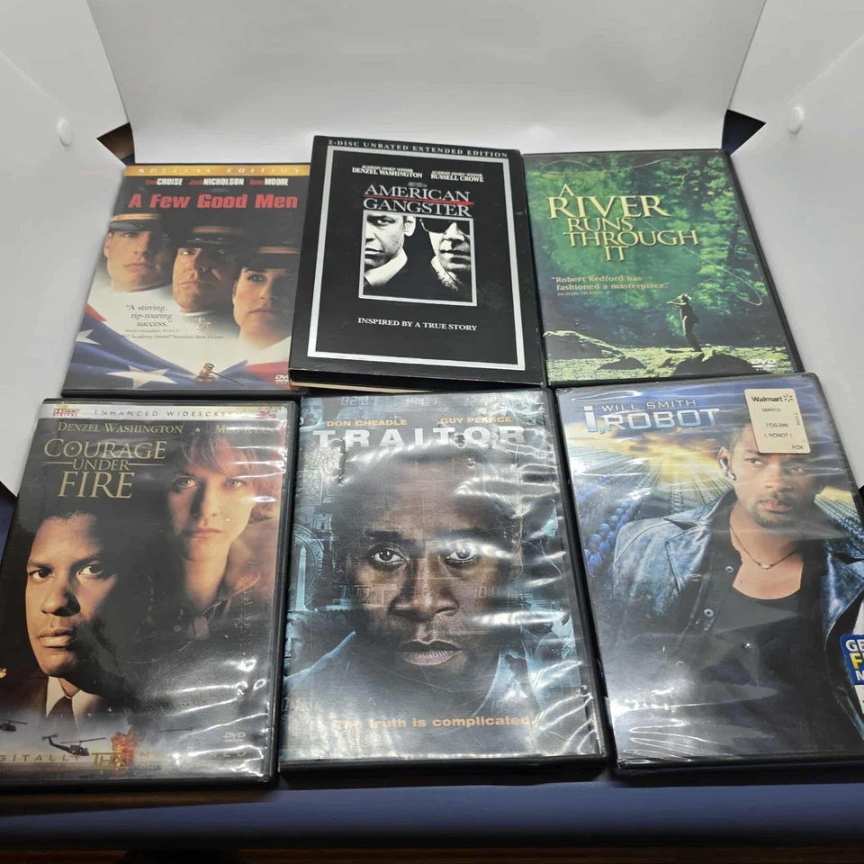 Lot of 6 Drama/Action Films, Denzel Washington, Will Smith - Image 3 of 3