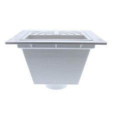 Jones Stephens S49044 4 PVC FLR SINK W/ 1/2 GRATE 
