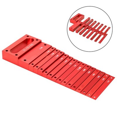 DIY Projekte Höhenmesswerkzeug 16-teiliges Set genaue Höhenverstellungen
