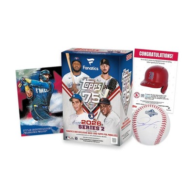 2026 Topps Series 2 Baseball Fanatics Exclusive Value Box Brand New PreSale QTY