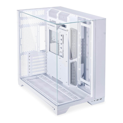 Lian-Li O11 Vision White PC Computer Mid Tower ATX Case O11VW | eBay
