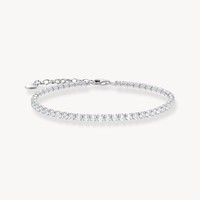 Thomas Sabo Armband Tennis Sterlingsilber WeißE Steine A2167-051-14 LäNge 19 Cm